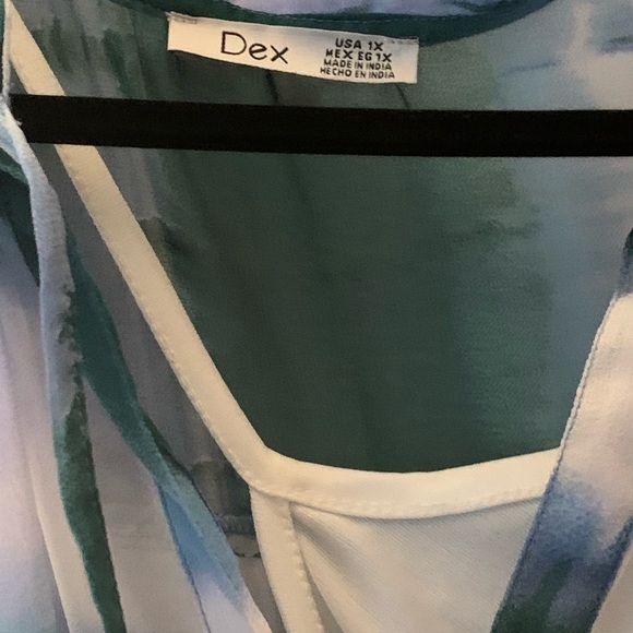 Dex 💙host pick 💙 Blue Maxi Dress size 1x - Picture 4 of 6